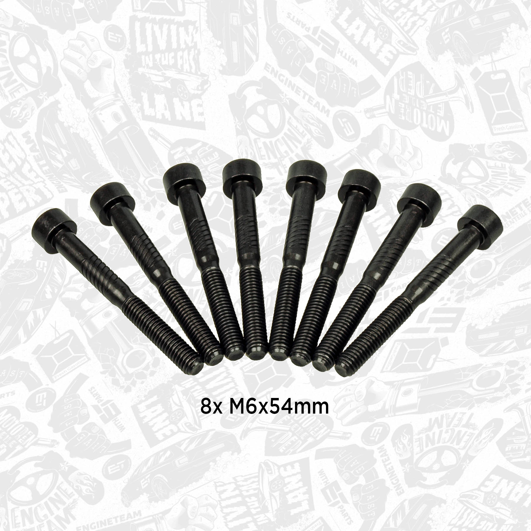 Camshaft cap bolt 8 pcs M6x54 BS0006 ET 038103714G