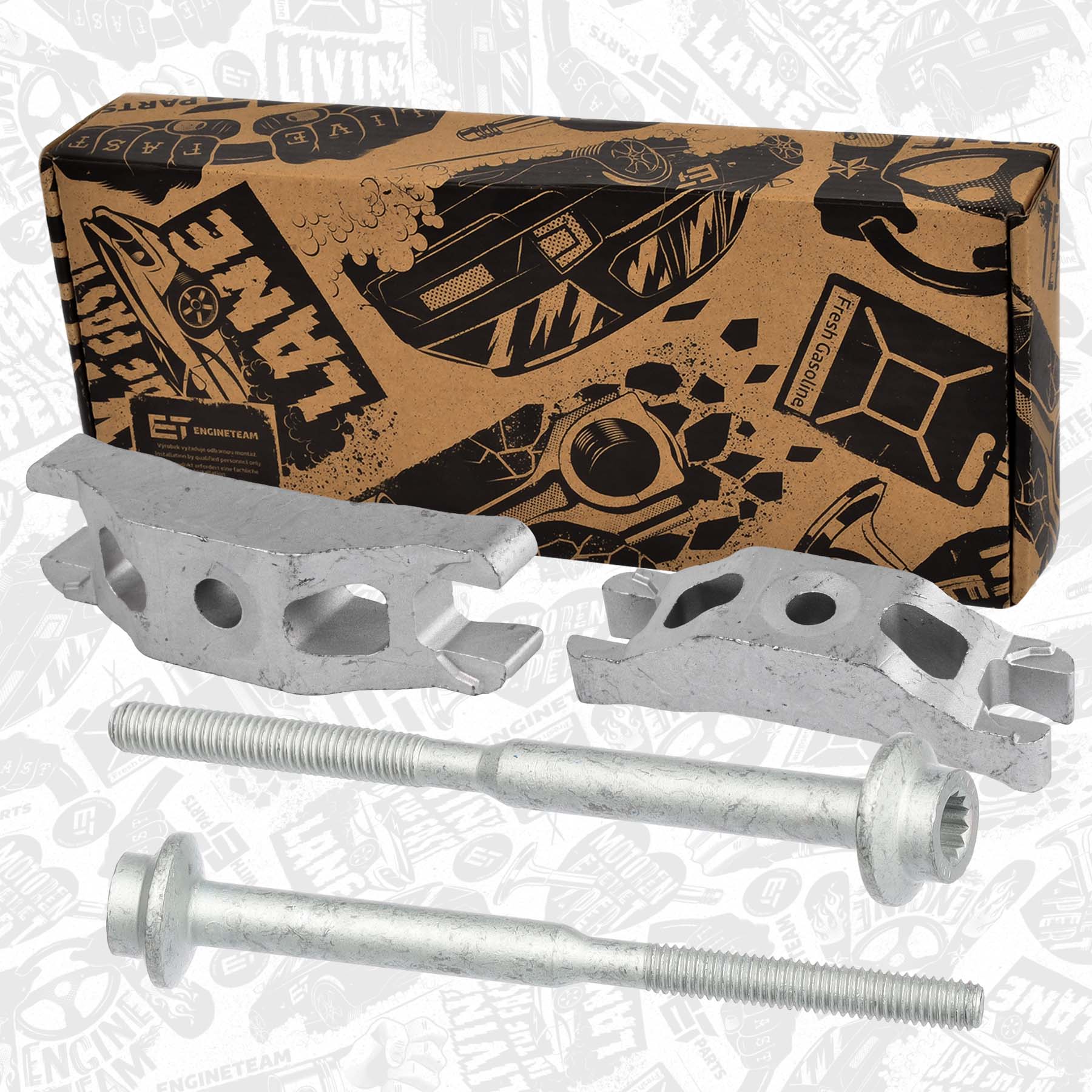 Injector clamp bolt 2 pcs + holder 2 pcs - BS0044VR2 ET ENGINETEAM ...