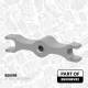 Halter, Einspritzventil - BS0088VR2 ET ENGINETEAM - A6680160038, 6680160038, A0039900322