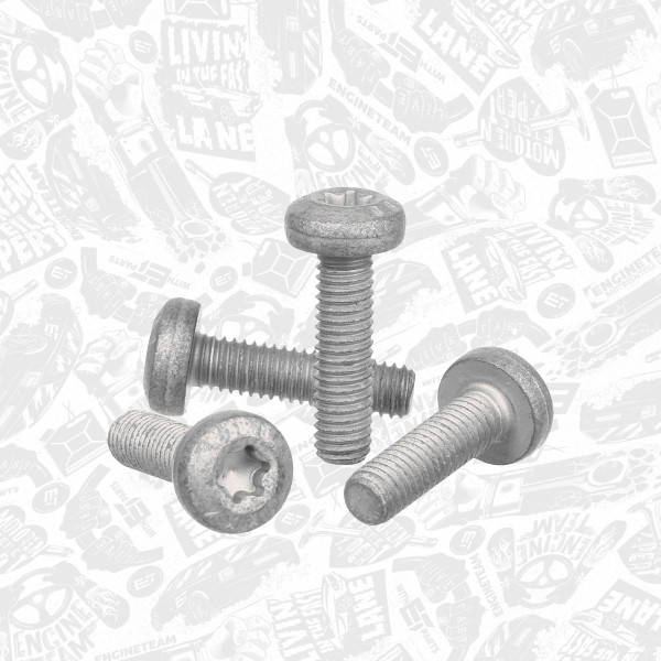 BS0098, Sada šroubů, Šroub SET 4x VAG  2.0 TDI kryt vačk.modulu, ET ENGINETEAM, Audi Seat Skoda VW A3 Ateca Leon Octavia Karoq Kodiaq Golf Passat Tiguan CLHA CUPA 1,6/2,0 TDI 2013+