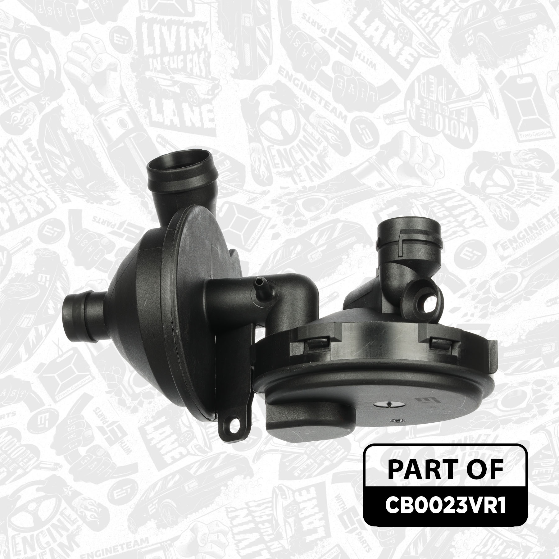 Valve, crankcase ventilation - CB0023VR1 ET ENGINETEAM - 1432558 