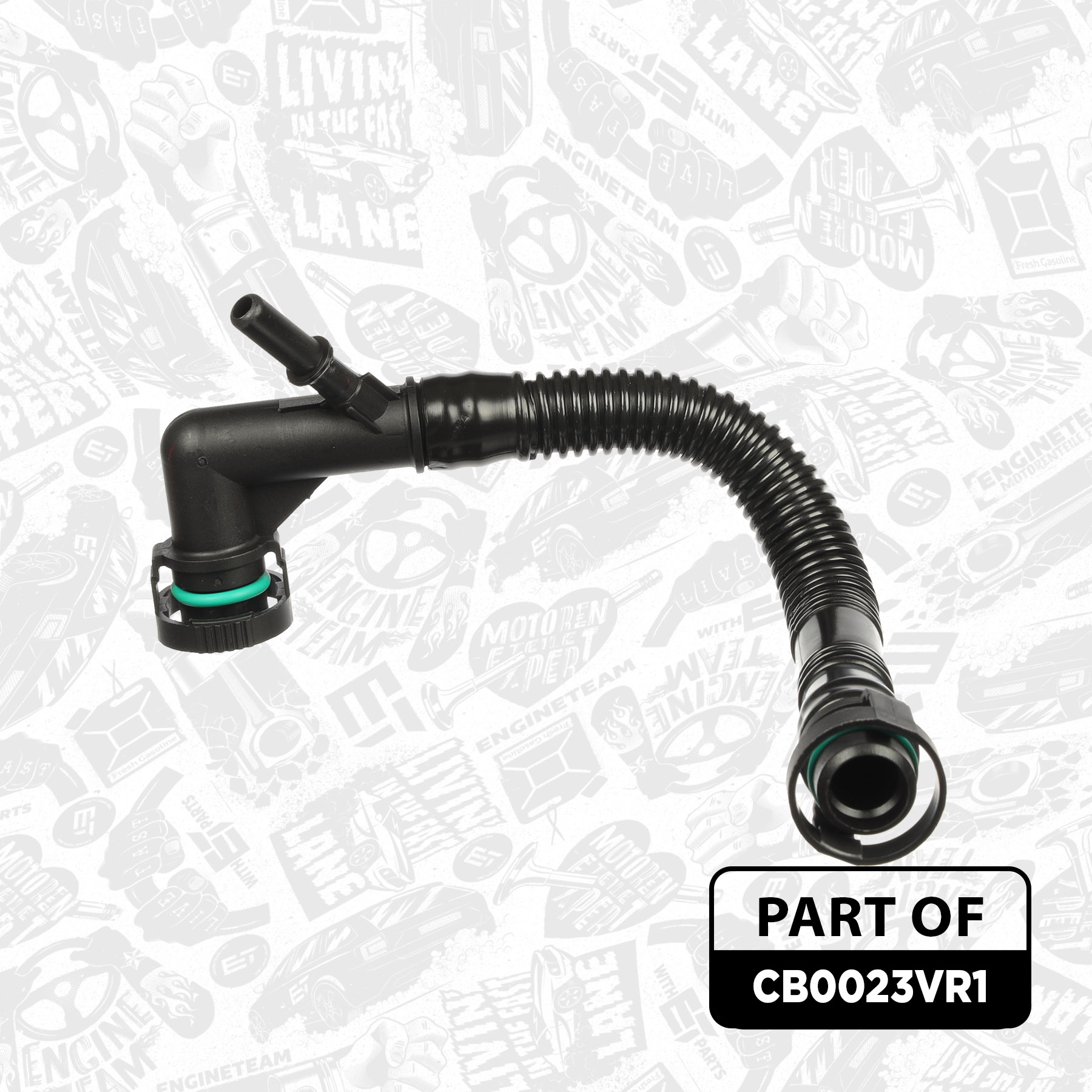 Valve, crankcase ventilation - CB0023VR1 ET ENGINETEAM - 1432558 