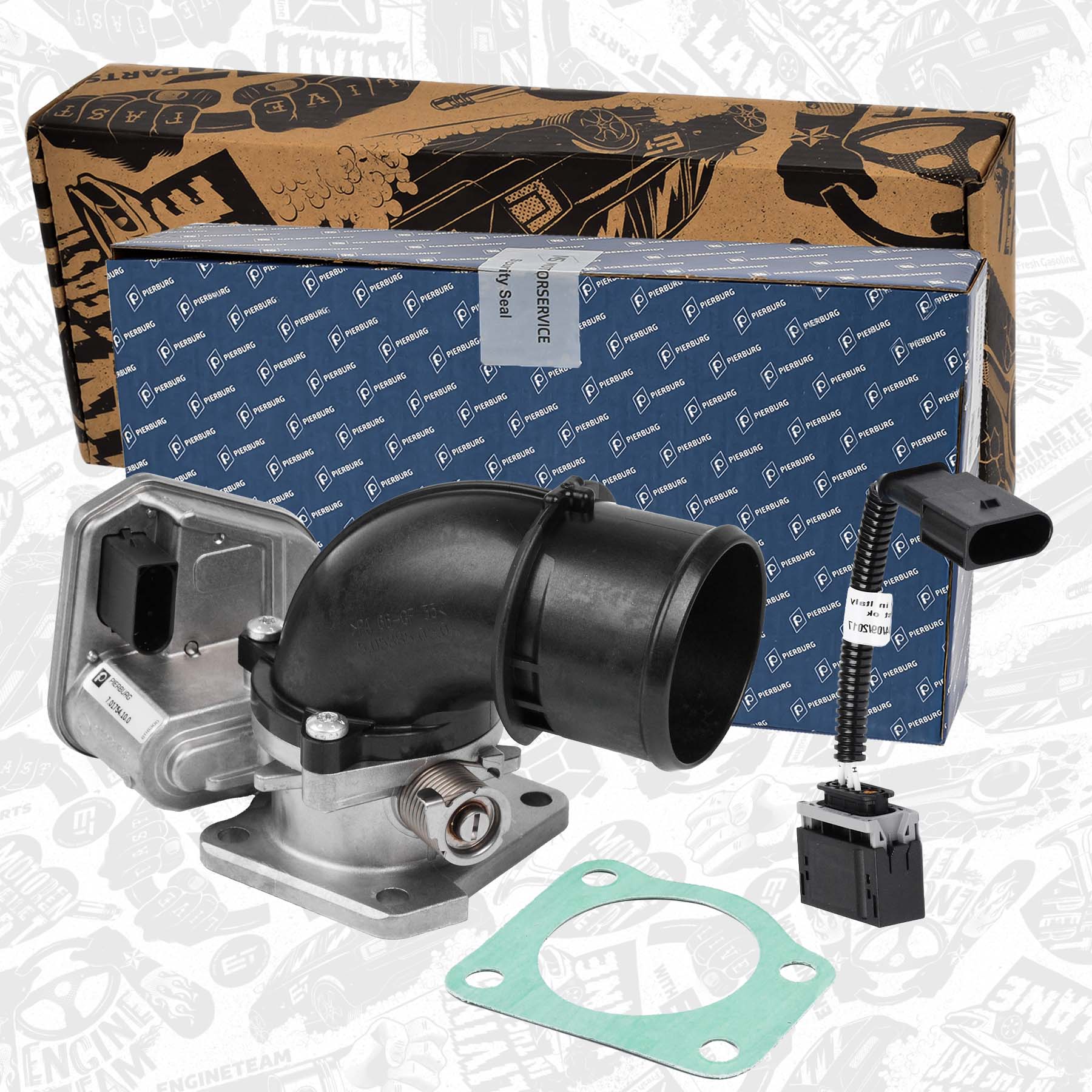 Throttle Body + cable ED0008 ET 163638, 504105594