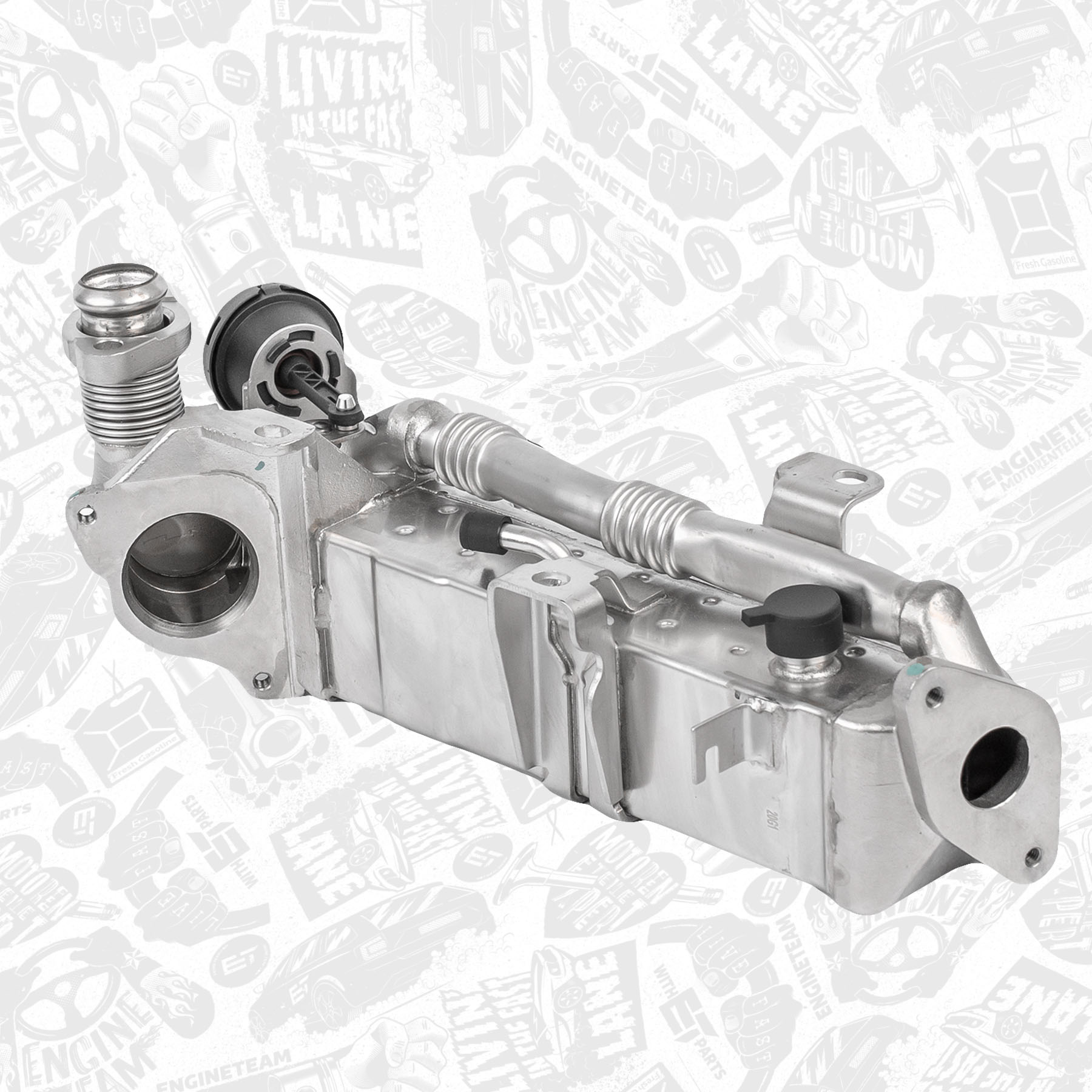 Cooler, exhaust gas recirculation ED0087 ET 11717823210