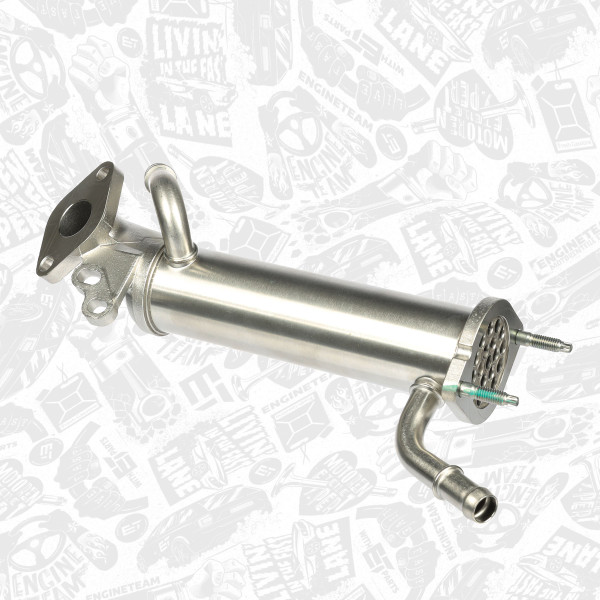 Cooler, exhaust gas recirculation - ED0134 ET ENGINETEAM - 1674960 ...