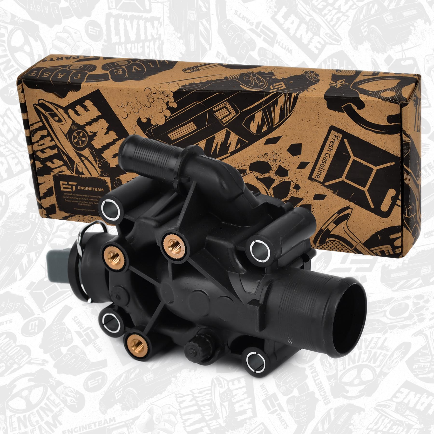 時雨 Thermostat, coolant - ED0154 ET ENGINETEAM - 1336.Z0, 1336Z0