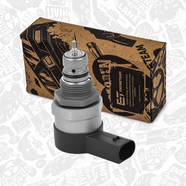 ED0165, Ventil regulace tlaku, Common-Rail-System, Ventil Regulace Tlaku, Common-Rail-Systém 2,7/3,0 TDI, ET ENGINETEAM, Audi VW A4 A5 A6 Q5 Toureg CAPA BKS 3,0TDI 2004+, 057130764F, 057130764C, 6720066