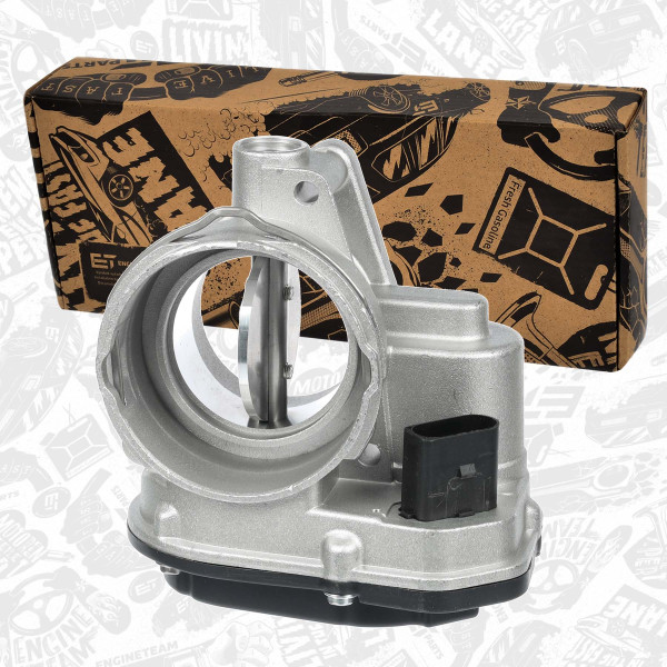 ED0179, Steuerklappe, Luftversorgung, ET ENGINETEAM, Audi Skoda Seat VW A3 Alhambra Altea Cordoba Octavia Fabia Touran Sharan Passat Golf BKD AZV BXE 2,0 TDI 2005+, 038128063F, 038128063G, 038128063L, 038128063M, 038128063Q, 677760, 7.14393.26.0, 677760M