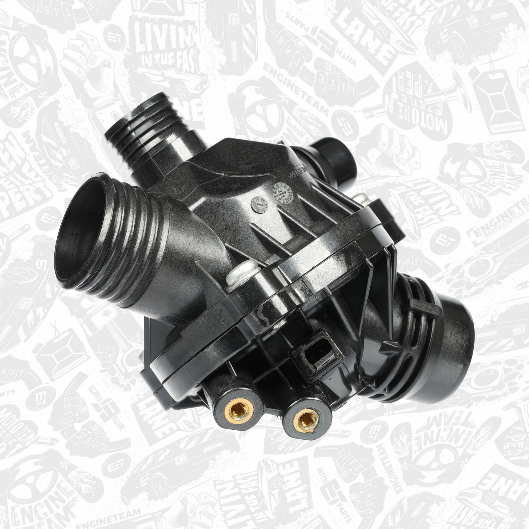 Thermostat, coolant - ED0193 ET ENGINETEAM - 11537536655