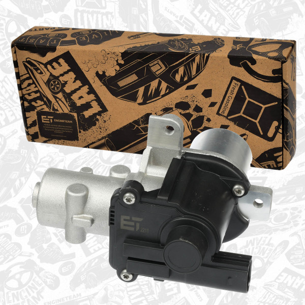 ED0203, AGR-Ventil, Ventil AGR/EGR 1,5 DDiS/dCi, ET ENGINETEAM, Dacia Nissan Renault Suzuki Duster Logan Sandero Qashqai Note Kubistar Twingo Thalia Megane Clio Jimmy K9K 792 1,5 DDiS/dCi 2008+, 14710-00Q0E, 18520-84A53, 8200270177, 14710-00Q0G, 8200452876, 8200550348, 8200550361, 8200561269, 7.00368.15.0