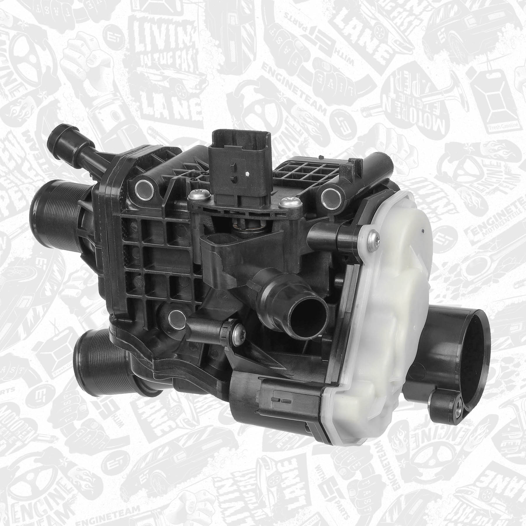 Thermostat, coolant - ED0247 ET ENGINETEAM - 2264810, 9804160380