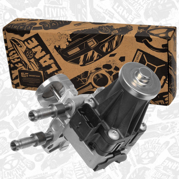 ED0283, AGR-Ventil, Ventil AGR/EGR 1.5 BlueHDi/D4d, ET ENGINETEAM, Citroën Toyota Opel Peugeot Fiat Berlingo C3 C4 Jumpy Doblo  Scudo Astra Corsa Crossland Grandland  Mokka Vivaro 3008 308 2008 Expert Partner Proace City 1.5 BlueHDi/D4d YHR (DV5RUCd) 2016+, 3553616, 9813064280, SU001-A7891, 9829870080