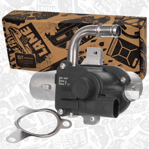 ED0288, AGR-Ventil, Ventil AGR/EGR 1,5 dCi, ET ENGINETEAM, Renault Dacia Nissan Dokker Lodgy Logan Sandero Juke NV200 Qashqai Captur Clio Fluence Kangoo Thalie Megane Modus 1,5 dCi K9K 400 2007+, 14710-00Q0K, 8200846454