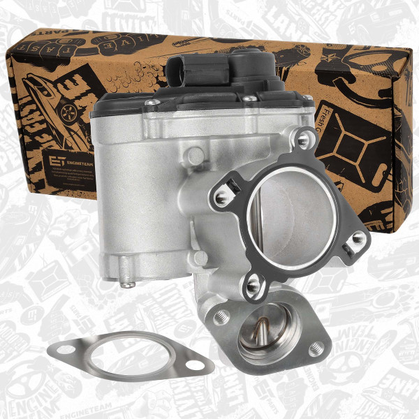 ED0296, AGR-Ventil, Ventil AGR/EGR 2,0 CDTi/dCi, ET ENGINETEAM, Renault Opel Nissan Vauxhall Laguna Megane Scénic Espace X-trail Qashqai VIvaro Trafic 2,0CDTi/dCi M9R 700 2002+, 14956-00Q0F, 8200327004, 95515266, 14956-00Q0J, 8200691292, 93198436, 14956-00Q1A, 8200693739, 850785, 4434941, 8200797706