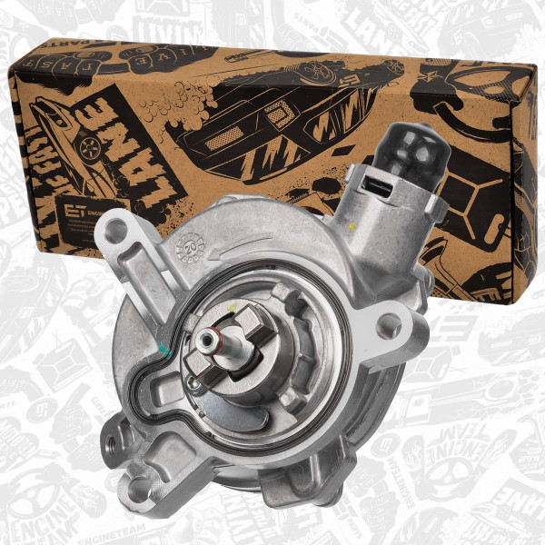 ED0309, Unterdruckpumpe, Bremsanlage, ET ENGINETEAM, Volvo C30 S40 S60 S80 V50 V60 V70 XC60 XC70 XC90 2,4D 5204 T5 2007+, 30677904, 30731825, 31219463, 31375106, 8658230, 8699237