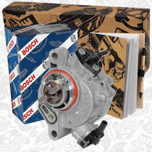 ED0325, Vakuové čerpadlo, brzdový systém, Pumpa podtl.mech. 1,5 HDI, ET ENGINETEAM, Citroen Peugeot Fiat Ford Opel Toyota Berlingo C3 C4 DS3 DS4 Jumpy 2008 206+ 207 208 3008 308 5008 508 Partner Rifter Scudo B-Max C-Max Ecosport Fiesta Focus Ka+ Mondeo Transit Combo Vivaro Zafira Proace 1,5TDCI 2012+, 1692776, 31330213, 3642543, 456584, 9684786780, MN982635, SU001-A2480, 1785236, 31375462, 9804021880, AV6Q-2A451-AA, FM5Q-2A451-AA, 7.02551.14.0, F009A10062