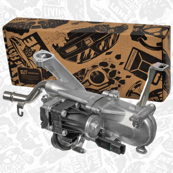ED0336, AGR-modul, Ventil AGR/EGR-modul 1,6 HDi/1,6 BlueHDi, ET ENGINETEAM, Citroen Peugeot Ford Volvo Berlingo C4 AIRCROSS C4 Spacetourer C4 Grand Picasso Jumpy Picasso B-Max Fiesta Grand C-Max Mondeo Grand Tourneo Courier Focus 2008 208 308 301 Expert Partner C30 S60 V40 V60 1,6 HDi/1,6 BlueHDi 8HR (DV4C) 2009+, 1618LC, 36001458, 9467633780, AV6Q9D475AB, SU001A0590, 1618LN, 1696587, 36001479, 9671187780, 1638155380, 1702178, 36001487, 1823924, 9802194080, 2017408, 9802981580, AV6Q-9E456-AA, AV6Q-9E456-AB, AV6Q-9E456-BA, 710944D, EG10452-12B1