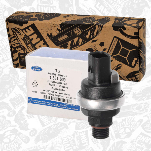 ED0351, Sensor, fuel pressure, ET ENGINETEAM, Ford Tourneo Custom Transit 2.2 TDCI CVFF 2012, 1881609, 1747178