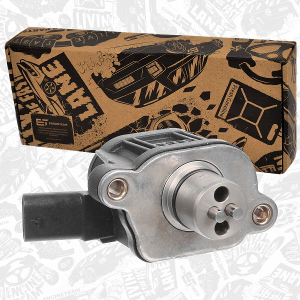 ED0355, Control Valve, camshaft adjustment, ET ENGINETEAM, VW Škoda Audi Seat Golf Passat Polo Tiguan Karoq Kodiaq Superb A1 A3 Q2 Q3 Ateca Ibiza Leon 1.4TSI CZEA 2014+, 04E906048A