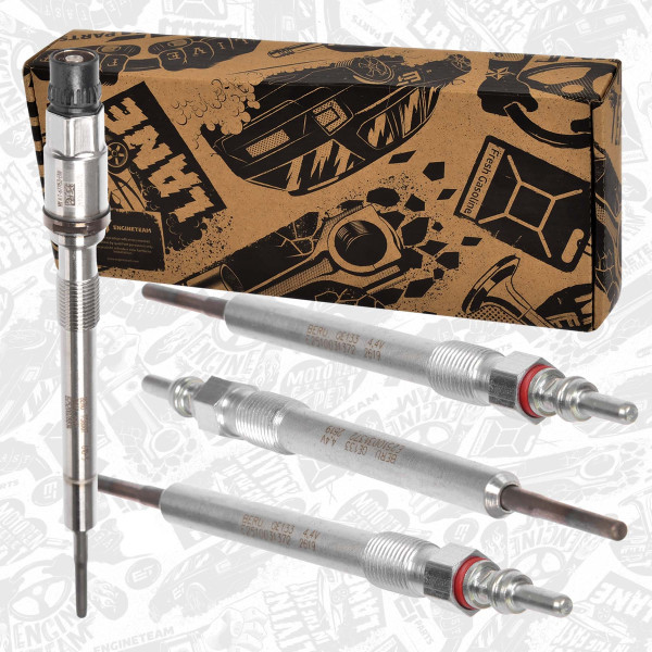 EG0001, Glow Plug, ET ENGINETEAM, VW Škoda Audi Seat  Caddy Golf JetaTiguan Multivan Transporter Octavia Superb Yeti  A4 A5 A6 Q5 Q7 Alhambra Ibiza Leon 2.0 TDI 2015+, 03L905061D, 03L905061E, 03L905061F, 03L905061G, 03L905061H, 03L905061K, 03L905061L, 03L905061M, 059905061E, 059905061H, 03L963319, 03L963319A, 03L963319B, 03L963319C, 03L963319D, 04L963319D, 04L963319E, 04L963319B, 059963319AB, 059963319C, 059963319E, 059963319F, 059963319J, 059963319M, 059963319S