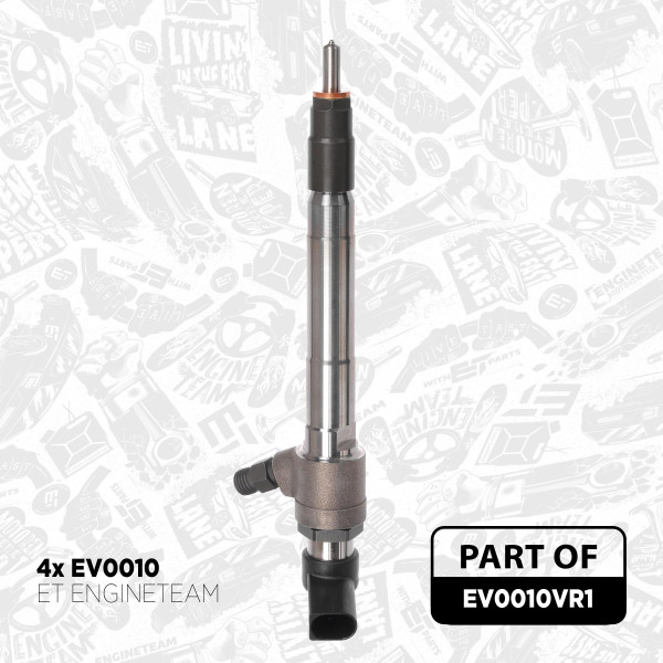 Injector Nozzle - EV0010VR1 ET ENGINETEAM - 1746967, 9801125480 ...