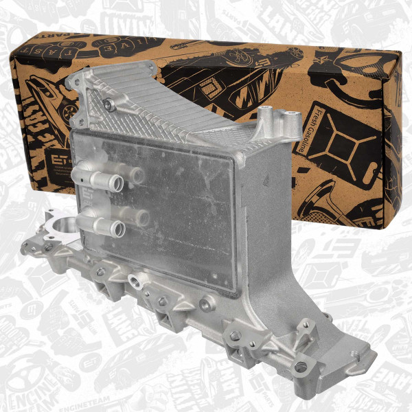 HE0022, Chladič turba, Chladič turba 2,0 TDI/1,6, ET ENGINETEAM, Audi Seat VW Skoda A1 Q2 Q3 Alhambra Ateca Tarraco Toledo Yeti Superb Rapid Karoq Kodiaq Touran Passat Tiguan Beetle Jetta 2,0 TDI/1,6 TDI CLCA CUPA 2015+, 04L129766AQ, 04L129766AB, 04L129711AB, 04L129711D