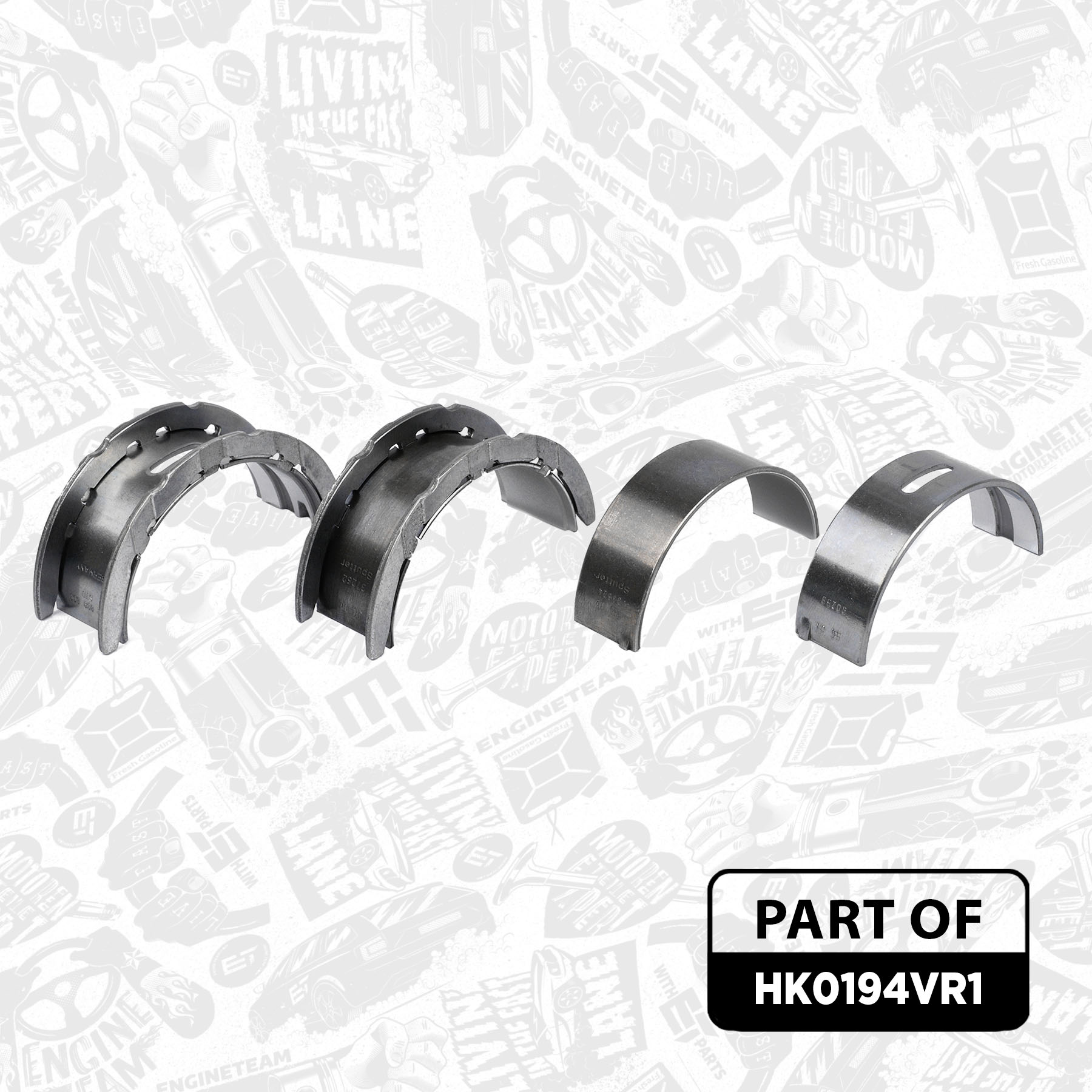 Crankshaft kit HK0194VR1 ET A6510302501, 6510302501