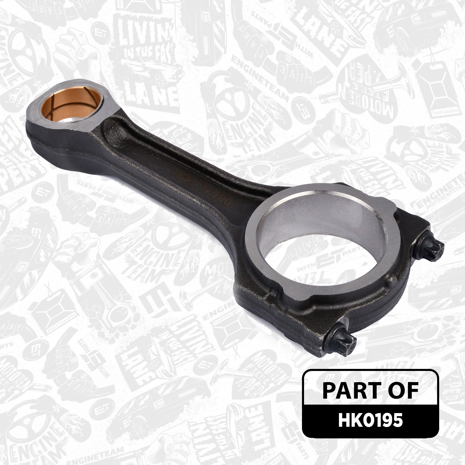 Repair kit, crankshaft HK0195 ET 0603E3, BK2Q6300AA