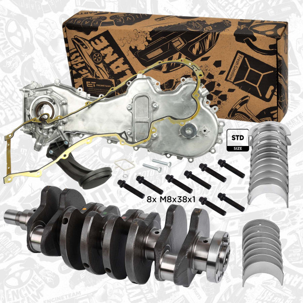 Crankshaft kit - HK0205VR4 ET ENGINETEAM - 0501N7, 12220M86J00, 1539542