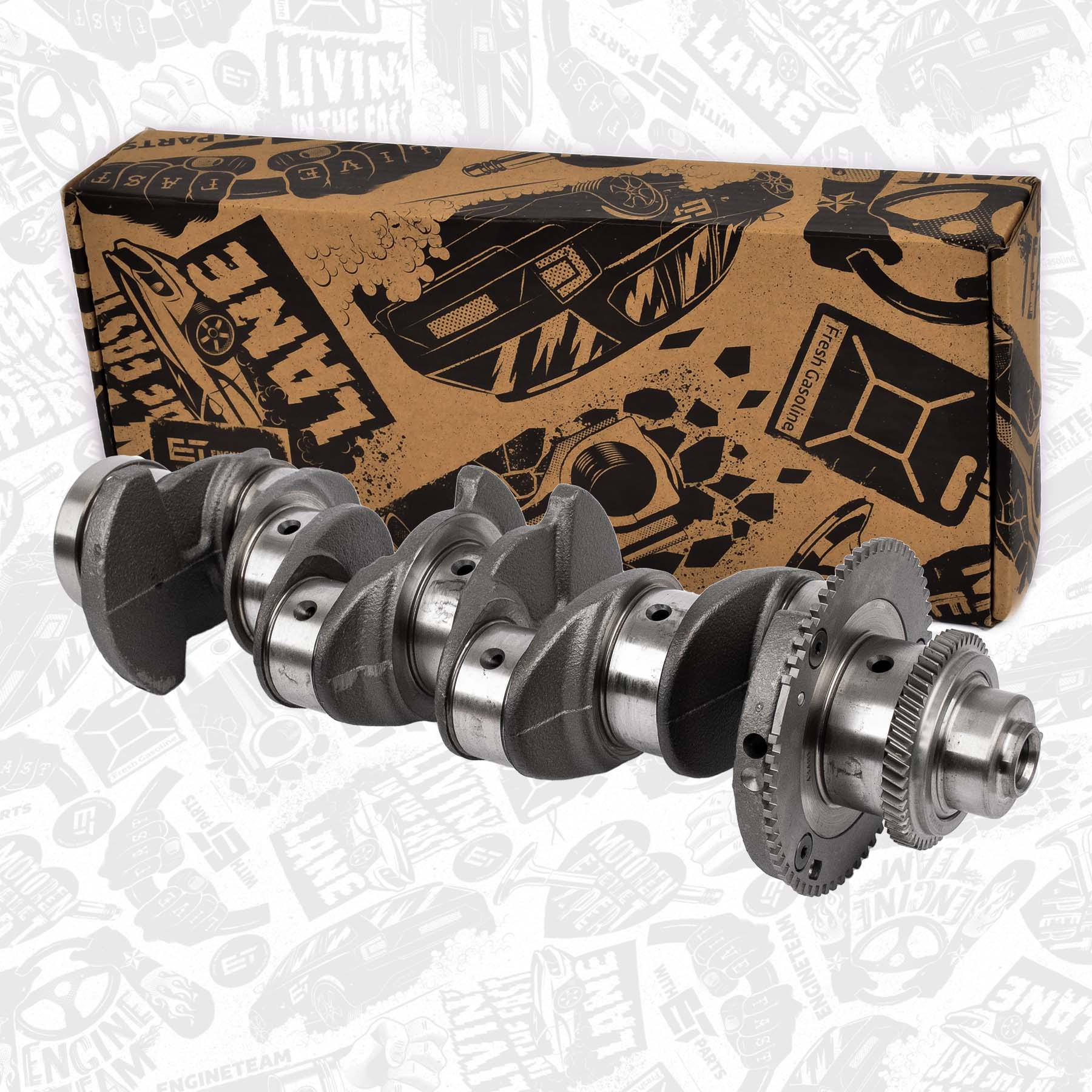 Crankshaft - HK0208 ET ENGINETEAM - 5801767647, 10820 | ET ENGINETEAM