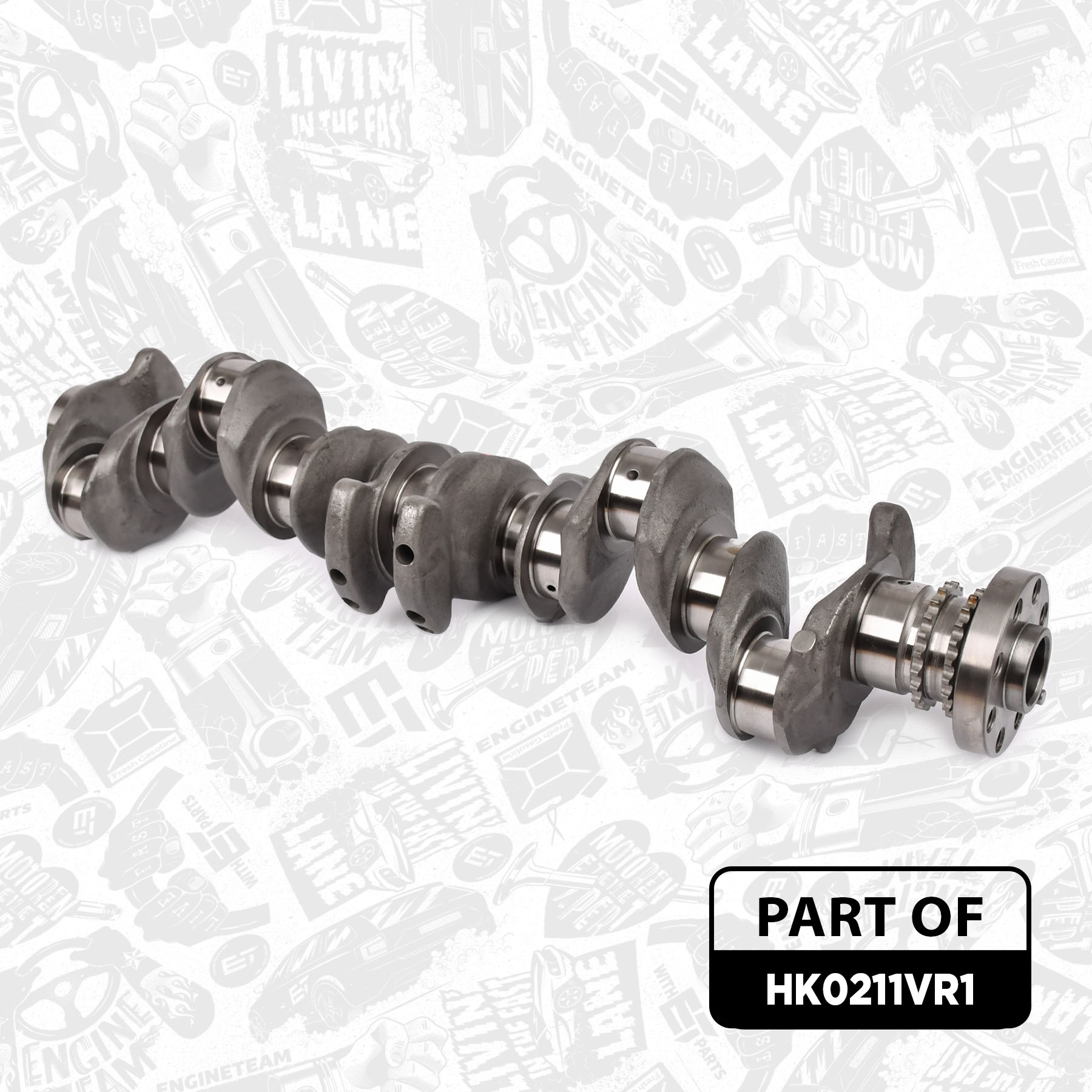Crankshaft kit - HK0211VR1 ET ENGINETEAM - 11218512217
