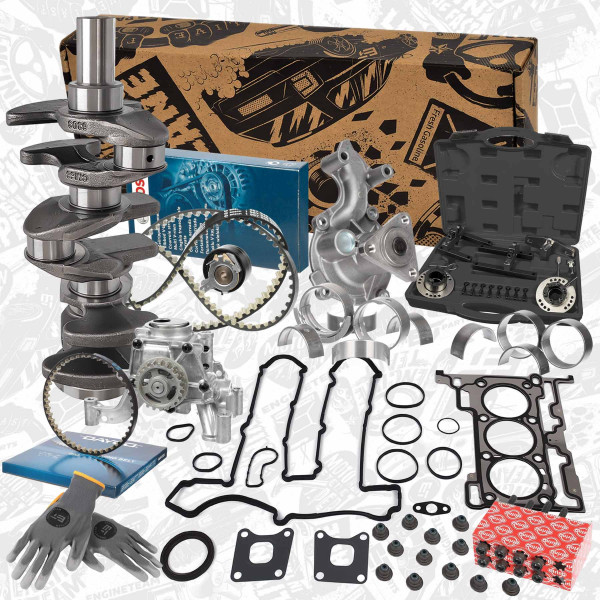 HK0223VR3, Repair Kit, crankshaft, ET ENGINETEAM, Ford C-Max Focus Grand C-Max 1,0 M1DA EcoBoost 2012+, 1807873, 2431382, 2431390, CM5G6303FB, H6BG-6303-BA, H6BG6303AA, H6BG6303BA, CM5G-6303-FB, H6BG-6303-AA, 4M7330A, CM5G-6333-EA, CM5G6333EA, CM5G-6211-DA, 3B7328A, CM5G6211DA, CM5G6B651EA, 1761082, 1765052, CM5G6K245EB, CM5G-6K245-EB, CM5G-6K245-GA, CM5G6K245GA, CM5G-6K245-GB, CM5G6K245GB, 2429662, 2272856, 1807611, 303393A, 3031606, 3031605