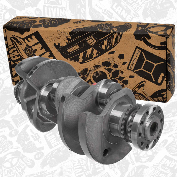 HK0229, Crankshaft, ET ENGINETEAM, Audi A4 A5 A6 A7 Q7 Q8 3,0TDI CRTC 2016+, 059105019BD