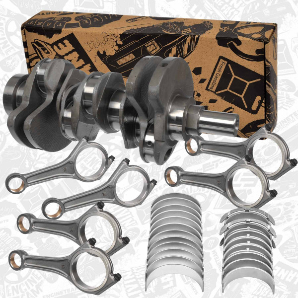 HK0236VR2, Repair Kit, crankshaft, ET ENGINETEAM, Land rover Discovery Sport Velar  3.0 TD 4x4   306DT(TDV6) 2009+, 5Q6331AA, DA6626, 5Q6331AB, 9X2QBA, 5Q6338AA, LR051508, 5Q6338AB, LR038168
