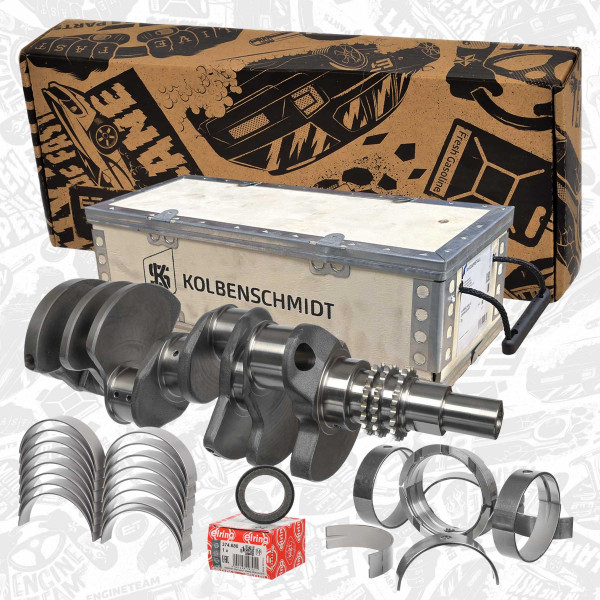 HK0238VR1, Reparatursatz, Kurbelwelle, ET ENGINETEAM, Land rover Range Rover III IV Sport  4.4D SDV8 448DT(DITC) 2012+, 6Q6211AA, LR022733, 032628, 1102415, 0326.28, LR023496, 6Q6211BB, LR028531, LR035101, LR035361, LR048137, LR071017