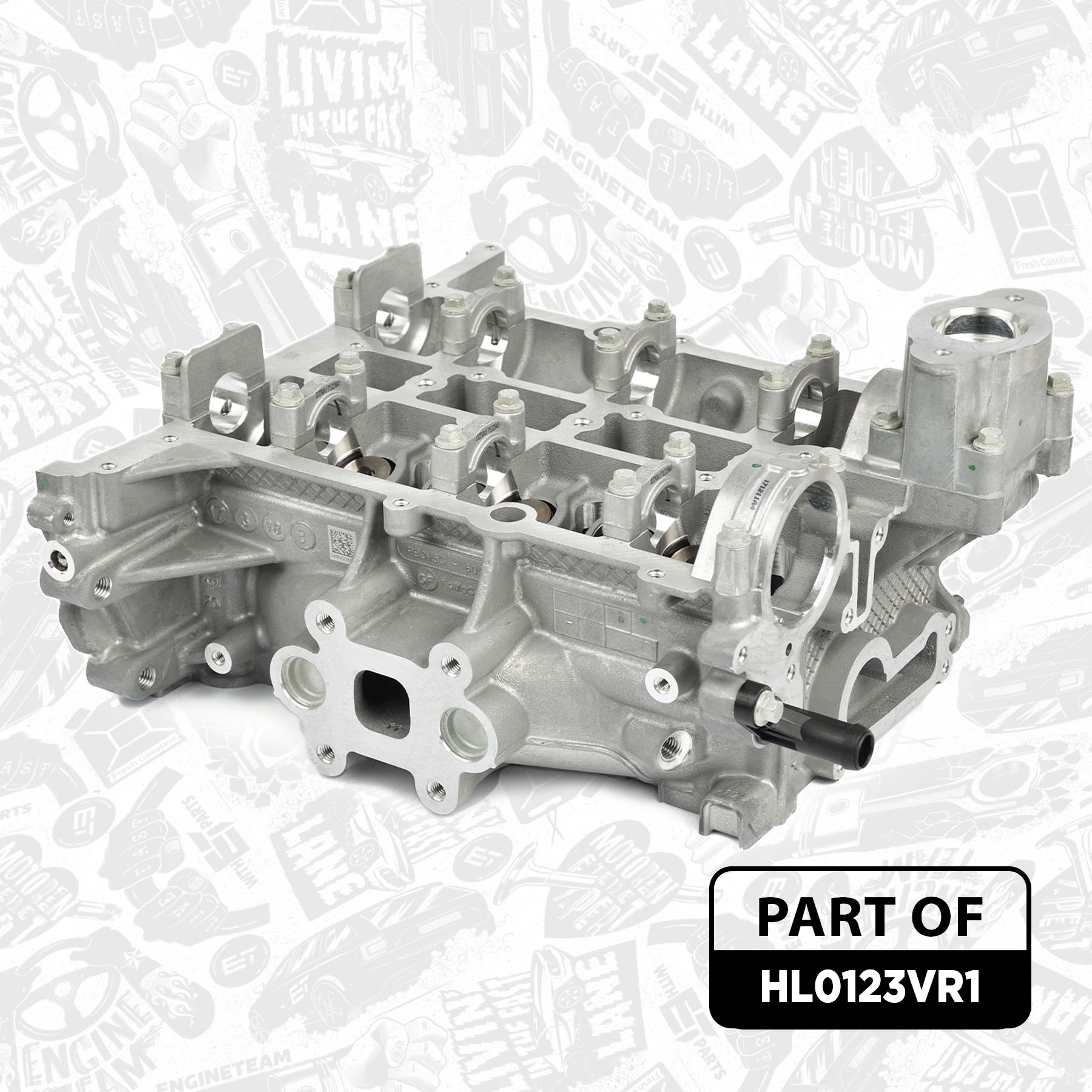 Zylinderkopfsatz - HL0123VR1 ET ENGINETEAM - 1857524, 1917576 