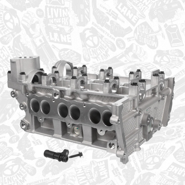 HL0124VR2, Hlava válce, Hlava válců 1,0i EcoBoost/bez ventilů/auto.převo., ET ENGINETEAM, Ford B-Max C-Max Ecosport Fiesta Focus Grand C-Max Mondeo Tourneo Transit Courier B460/V408 1,0i EcoBoost M1DA M1JA M1JE M1JH M2DA M2GB SFCA SFCB SFCC SFCD SFDA SFJA SFJB SFJC SFJD YYJC 2012+, 1856411, 1917578, CM5G-6C032-DB, 1857524, 1917576, 2302791