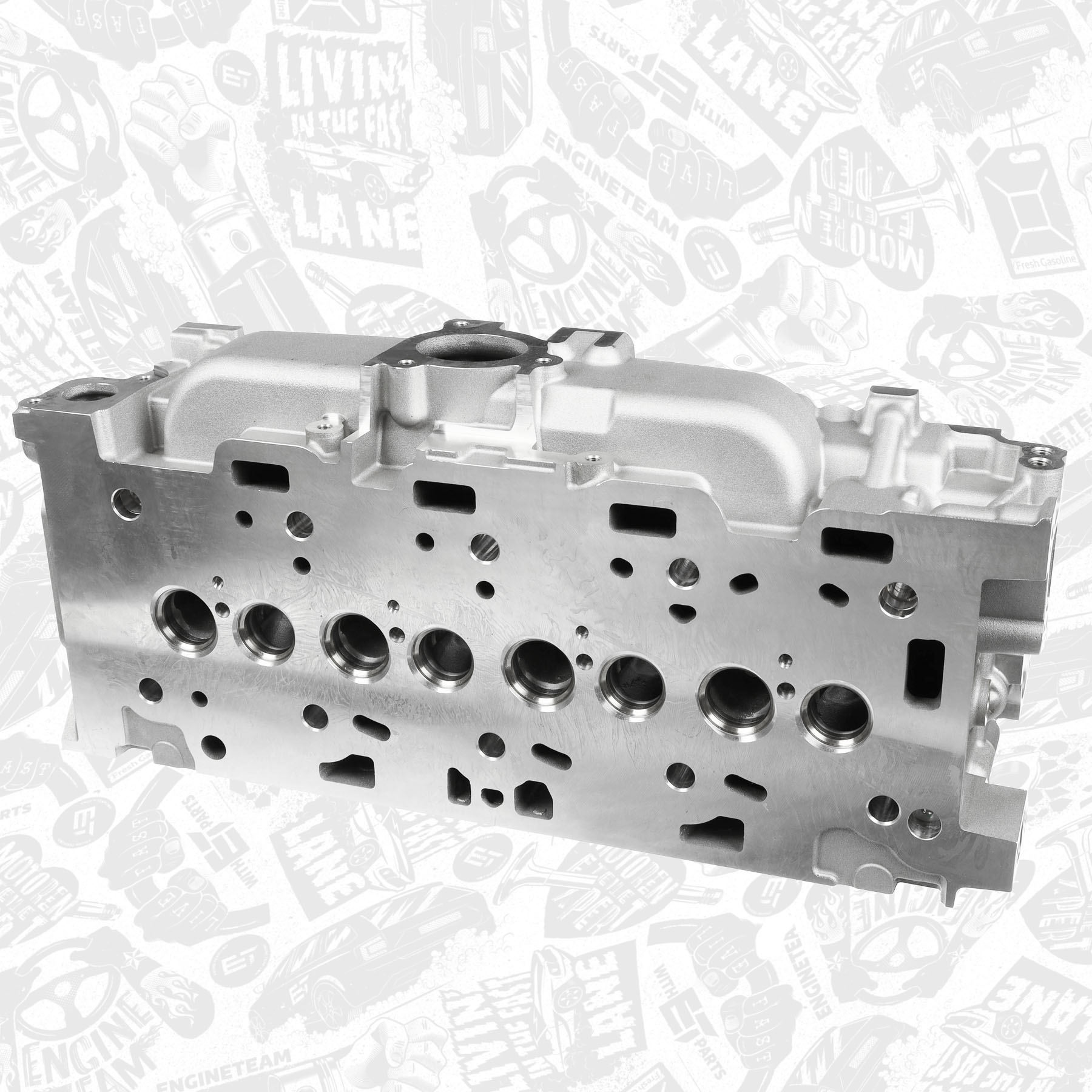 Cylinder Head + valves - HL0125VR1 ET ENGINETEAM - 0200HS, 1685778 
