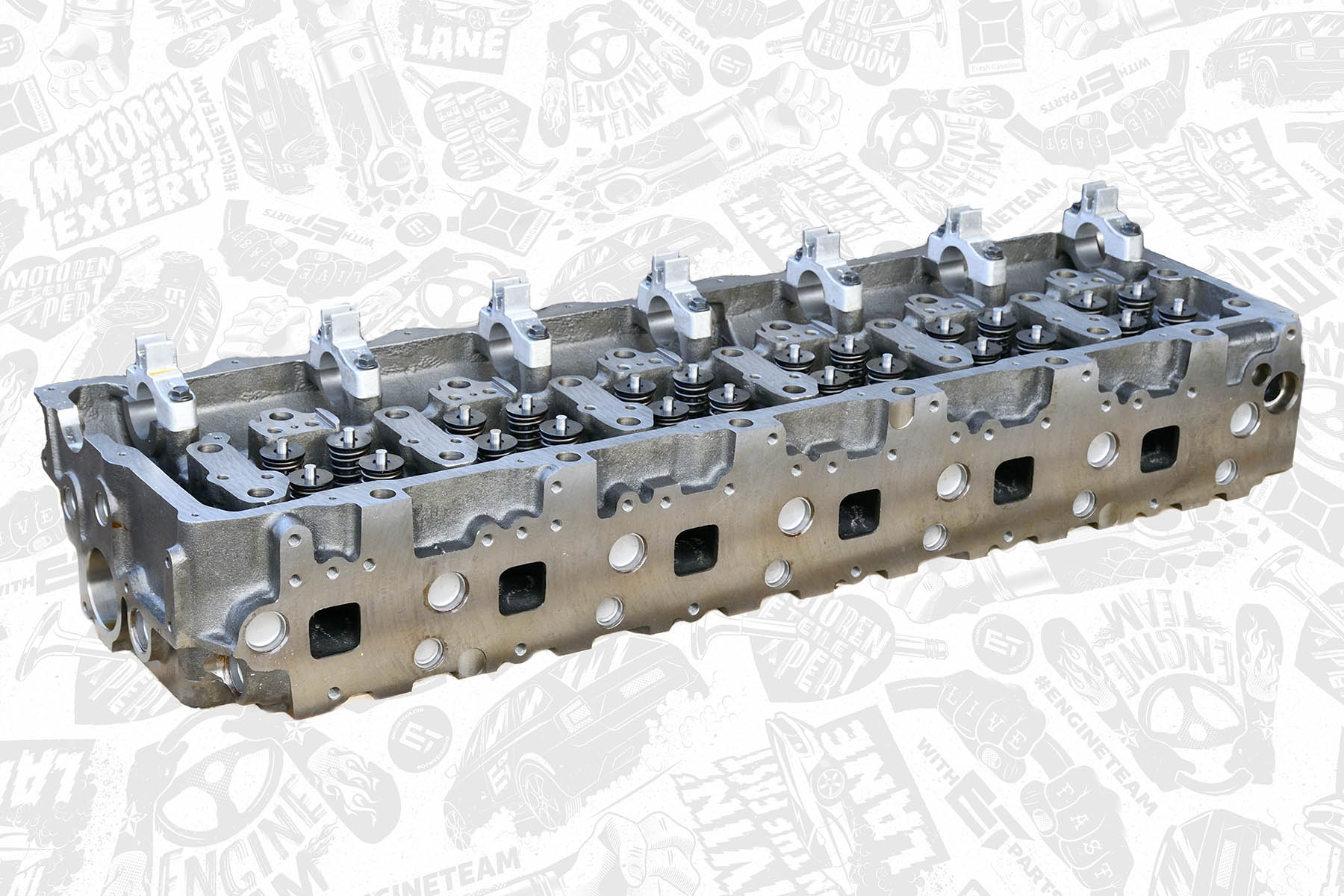 Cylinder Head + valves HL0129 ET 51.031006210, 51.03100