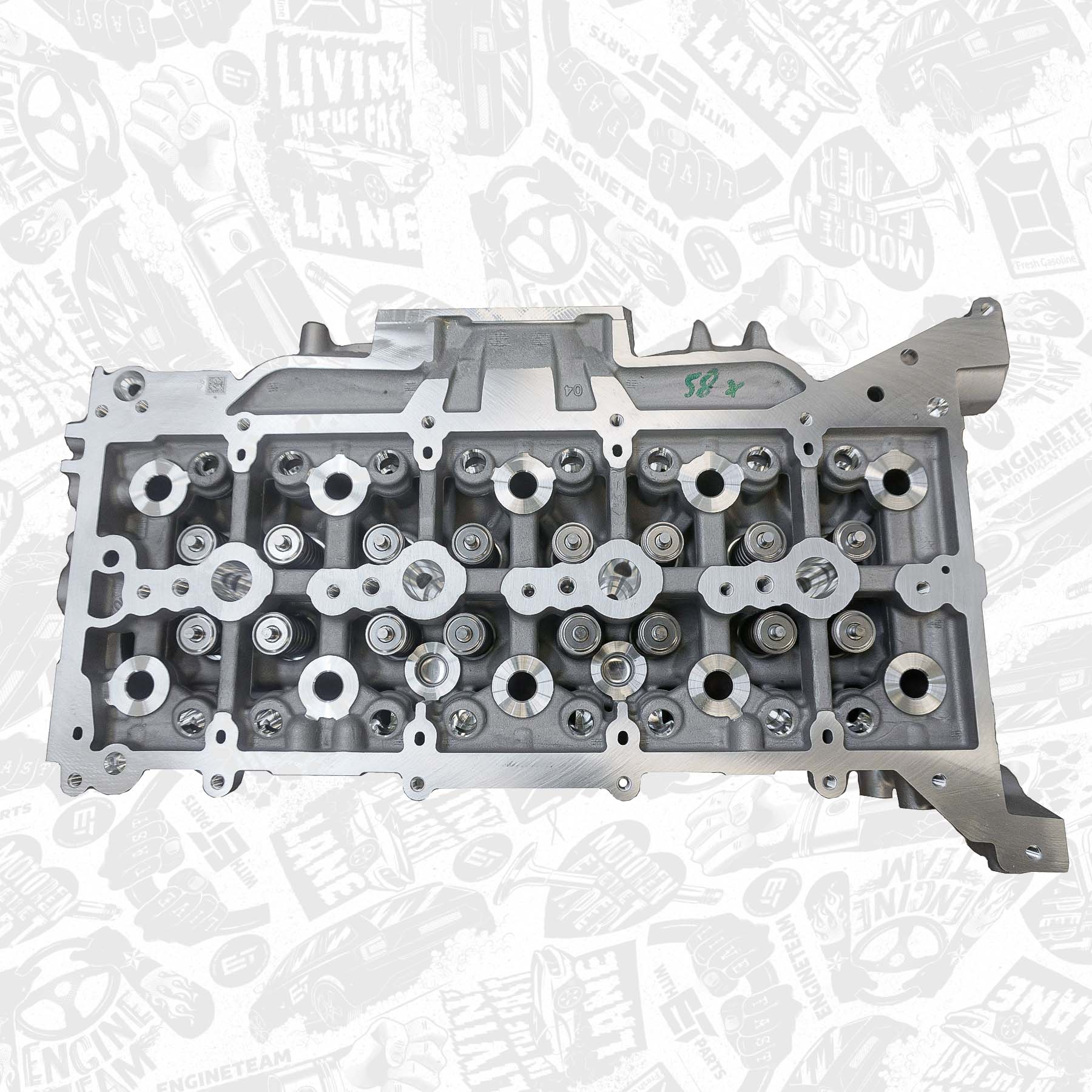 Zylinderkopf + Ventile - HL0131 ET ENGINETEAM - 2011399, 2276287 