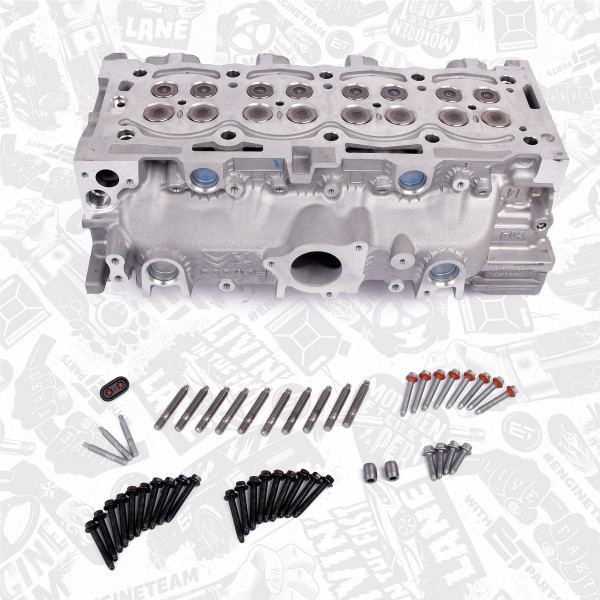 HL0133, Hlava válce + ventily, Hlava válců, ET ENGINETEAM, Citroën C4/C5 Jumper Jumpy Spacetourer Ford C-Max Focus Galaxy Kuga Mondeo S-Max Peugeot 308/3008/508/5008 Boxer Expert Traveller 2,0HDi/2.0BlueHDi AHW* AHN* AHP* AHM* DW10FC* DW10FU* T7MA* 2014+, 1609073180, 1864346, DS7Q-6C032-AA, DS7Q6C032AA, 100005, 908997