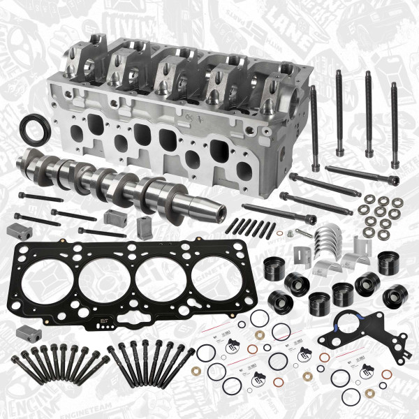 HL0170VR1, Cylinder head, ET ENGINETEAM, VW Škoda Audi Seat Golf Passat New beetle Jetta Bora Fabia Octavia Superb Roomster Altea Leon Toledo Ibiza  1,9 TDI ATD 2005+