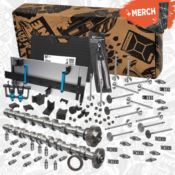 HV0432VR3, Camshaft Kit, ET ENGINETEAM, Audi Seat Škoda VW A3 A6 Q3 Exeo Toledo Leon Fabia Roomster Yeti Caddy Golf CC Eos 1,6/2,0 TDI CEGA CFHD 2015+, 03L109021E, 03L109611, MN980073, 03L109601, 03L109021, 03L109022D, 03L109022, 03L109521A, 03L109521, 059109521H, 03G109411C, 03G109411A, 03L109021D, 05L109521, T40094, T40095, T40096, R6564/S, R6565/BM