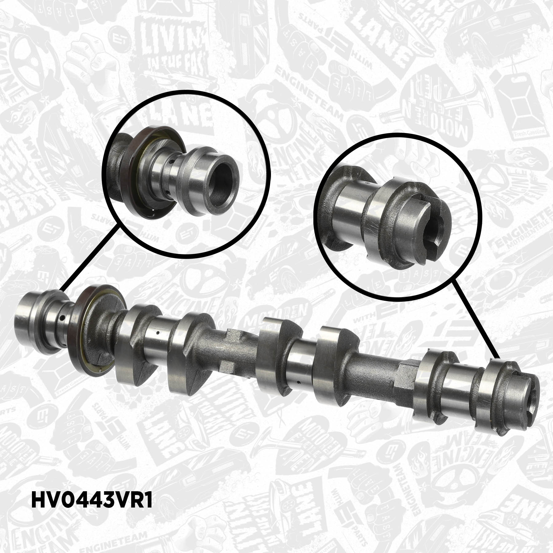 Camshaft Kit - HV0457 ET ENGINETEAM - 1784210, CM5G-6A267-AA 
