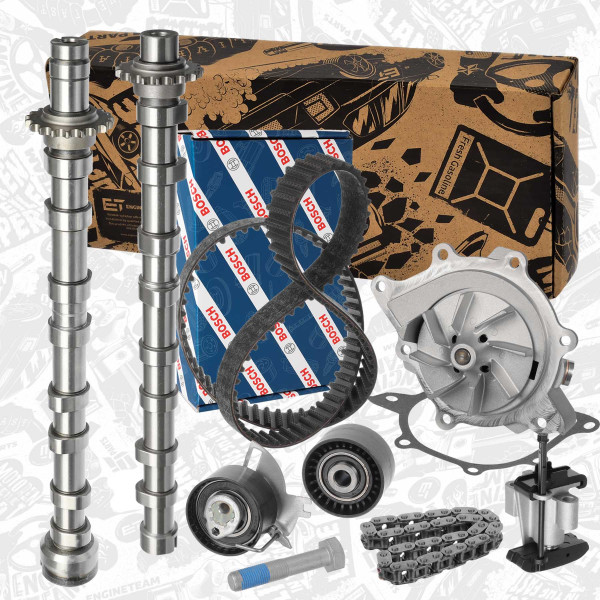 HV0523VR1, Camshaft Kit, ET ENGINETEAM, Citroen Peugeot Ford C4 C5 C4 Grand Picasso DS4 Jumpy Jumper  5008 3008 508 308 Expert Boxer Mondeo Kuga 2.0 BluHDI / TDCI DW10FU 2009+, 155253408, 1559259, 1609086880, 1610278080, 1610278280, 9464474289, SU001-A3082, 0816.F6, 1876377, 9464474289S1, 9684319880, SU001A3082, 1609090980, 1871343, 9464640380, SU001-A3073, 9467637180, 9804424280, D7SQ-6A270-BA, SU001A3073, 1427902, 3553087, 9804424180, 1683824, 0816F6, D7SQ6A270BA, 1201.J6, 1427902S1, 1614152980, D7SQ-6A273-BA