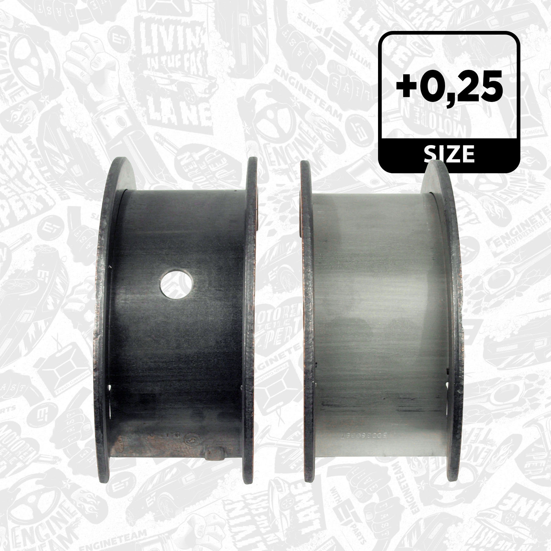 Thrust Washer, crankshaft LA000325 ET 2991841, 230000