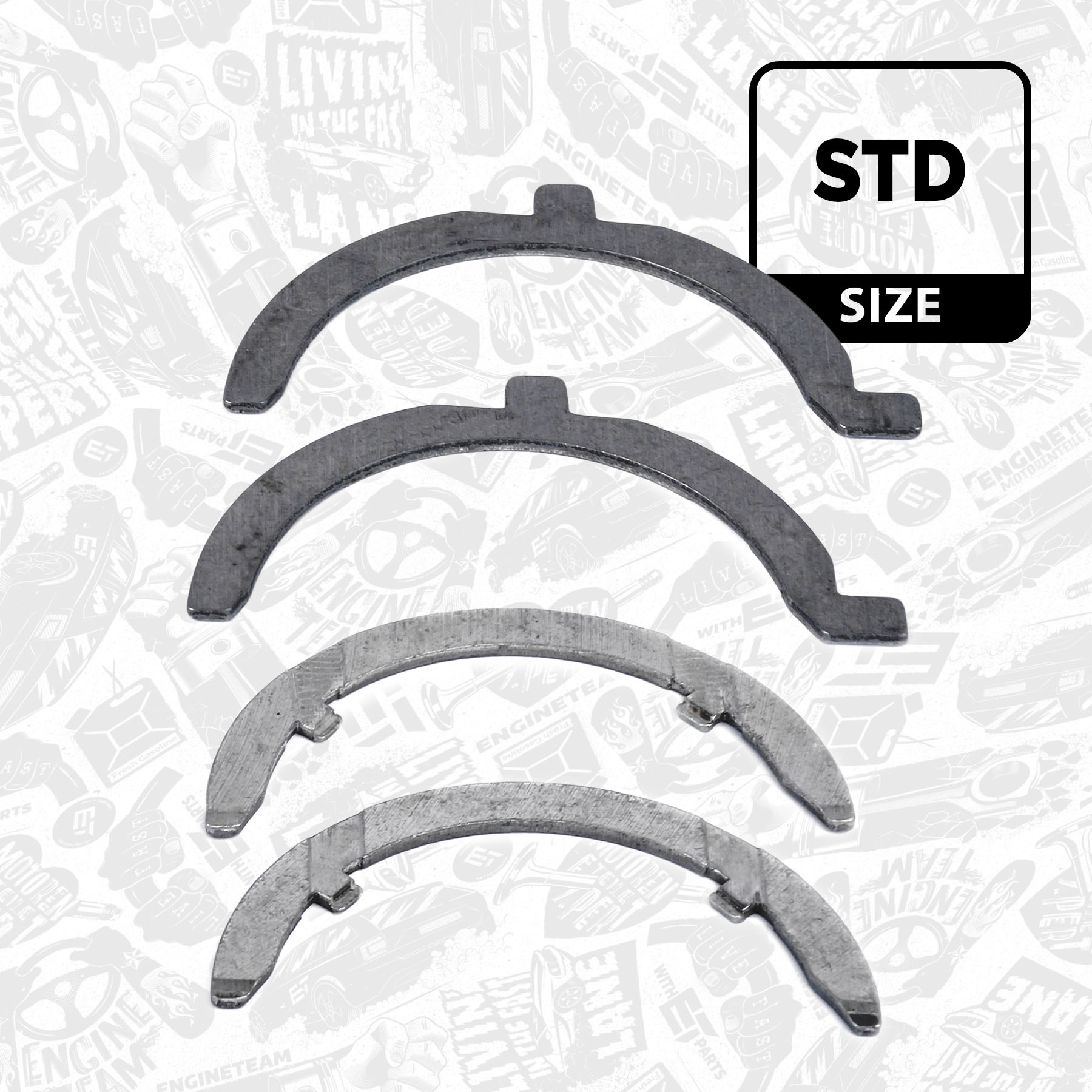 Thrust Washer, crankshaft LA001000 ET 001AS18750000