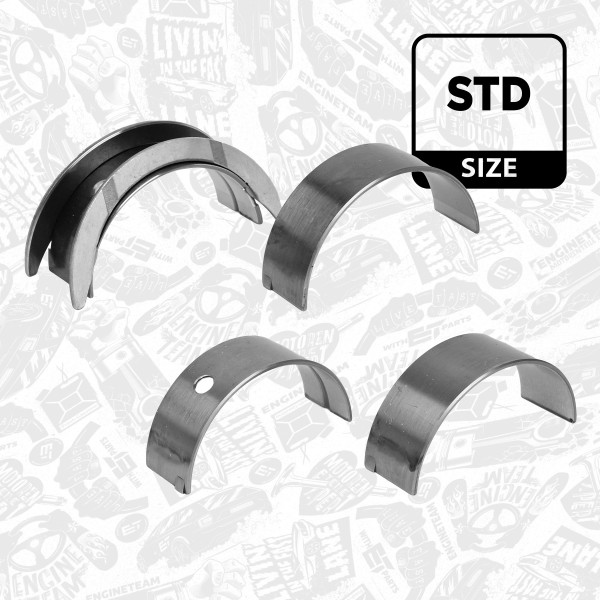 Crankshaft Bearing Shell Set - LH001000 ET ENGINETEAM - 2995574 ...