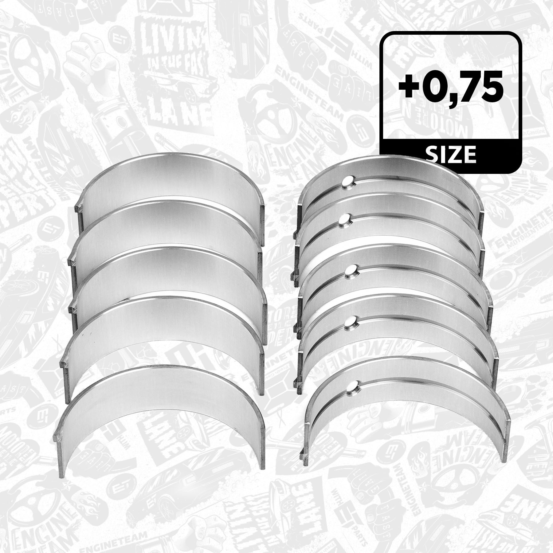 Main bearing set LH001875 ET ET