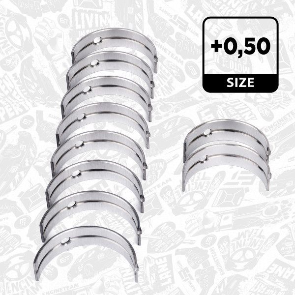 Main bearing set MAZDA 323 F VI Hatchback (BJ) 2.0 TD | ET ENGINETEAM